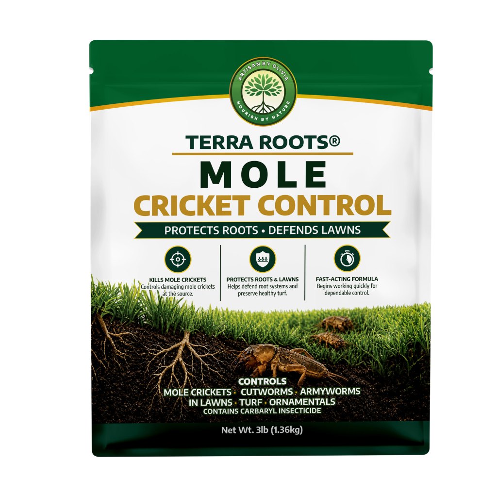 TERRA ROOTS® | MOLE CRICKET CONTROL